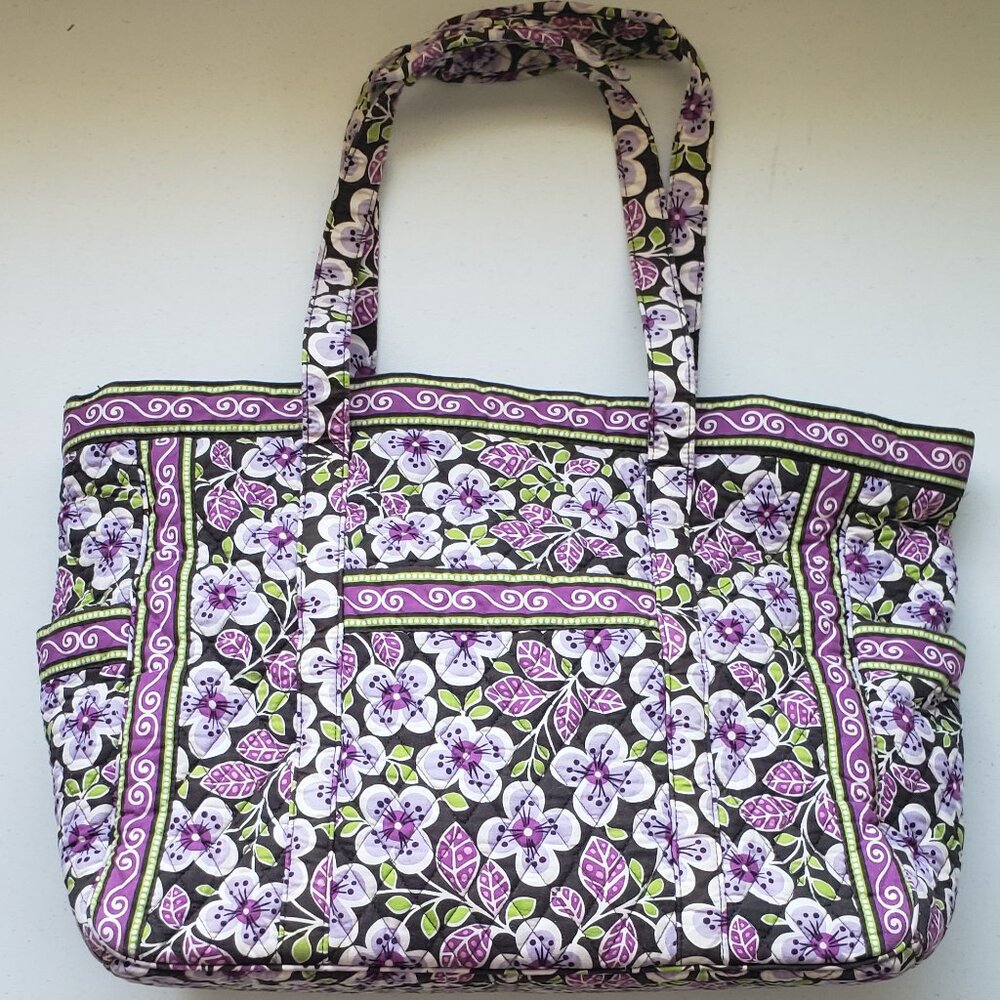 Vera Bradley Carry-On-Tote plum Petals